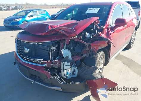 2019 Cadillac Xt4 Premium Luxury z USA, uszkodzony, nr VIN 1GYFZCR48KF101966